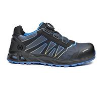 Base Protection, K-Energy Chaussure de Sécurité Avec Système Boa, Noir et Bleu Clair, Taille 36