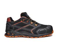 Base Protection, K-Step Chaussure de Sécurité pour Hommes et Femmes, Noir et Orange, Taille 40