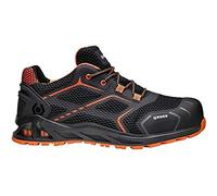 Base Protection, K-Step Chaussure de Sécurité pour Hommes et Femmes, Noir et Orange, Taille 43