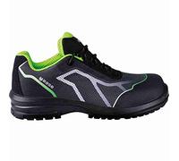 Base Protection, Oren Chaussure de Sécurité pour Hommes et Femmes, Noir et Vert, Taille 48