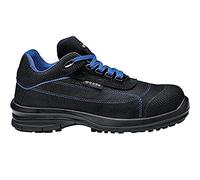 Base Protection, Pulsar Chaussure de Sécurité pour Hommes et Femmes, Noir et Bleu, Taille 45