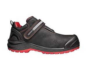 Base Protection, Twinkle Chaussure de Sécurité pour Hommes, Noir et Rouge, Taille 39