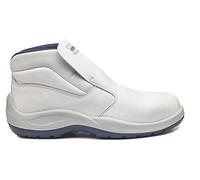 Base Protection, Vanadio Chaussure de Sécurité pour Hommes et Femmes, Blanc et Bleu, Taille 39