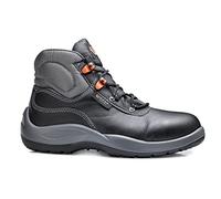 Base Protection, Verdi Botte de Sécurité pour Hommes, Noir, Taille 42