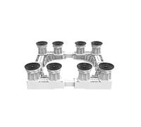 Base Refrigerateur Support Augmenter Machine à Laver éTagèRe Base Socle SèChe-Linge RéGlable 47-68cm CuisinièRes Stent Universel Lave-Vaisselles Scratch PréVention Charge 300 Kg (Blanc)