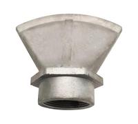 Base réglable avec buse plate large de ventilateur 1,5/2 "