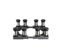 Base RéGlable Multifonctionnelle pour SèChe-Linge Machine à Laver et RéFrigéRateur PiéDestal AntidéRapant Hauteur 14-17cm Base SéCheuse Augmenter Lave-Linges Stent - 400kg