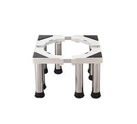 Base réglable pour machine à laver Anti-vibration Muet Support universel pour réfrigérateur-congélateur Longueur/largeur réglable 42-68 cm Support pour sèche-linge ou lave-vaisselle 4/8/12 p