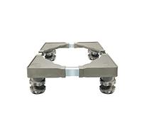 Base réglable pour machine à laver Base de support pour machine à laver durable avec 4 pieds Support multifonctionnel et pour sèche-linge Hauteur de 2,8 pouces à 3,9 pouces Support universel