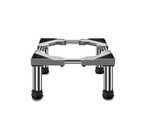 Base réglable pour machine à laver Base réglable multifonctionnelle avec 4/8/12 pieds Support universel pour sèche-linge Télescopique Longueur 65-80 cm Largeur 36-55 cm Base de machine à lav