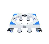 Base réglable pour machine à laver Base réglable pour machine à laver Roues renforcées pour réfrigérateur et congélateur Longueur/largeur 40-68 cm Base pour sèche-linge Climatiseur Refroidis
