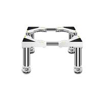 Base réglable pour machine à laver et sèche-linge, largeur réglable de 36 à 55 cm, plateaux de sol pour machine à laver, support renforcé pour réfrigérateur, stent multifonctionnel pour lave