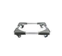 Base réglable pour machine à laver Support pour machine à laver pour éviter les rayures Hauteur 9 cm Appareil réglable Réfrigérateur Congélateur Chariot de déplacement Largeur 50-60 cm Longu