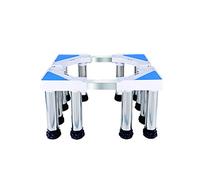 Base réglable pour machine à laver Support robuste pour machine à laver Base réglable pour réfrigérateur-congélateur Longueur 40-74 cm Largeur 48-66 cm Support de support de rehaussement pou
