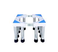 Base réglable pour machine à laver Support robuste pour machine à laver Base réglable pour réfrigérateur-congélateur Longueur 40-74 cm Largeur 48-66 cm Support de support de rehaussement pou
