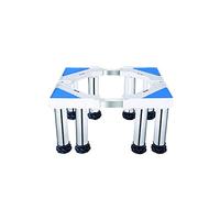 Base réglable pour machine à laver Support robuste pour machine à laver Base réglable pour réfrigérateur-congélateur Longueur 40-74 cm Largeur 48-66 cm Support de support de rehaussement pou