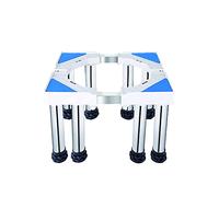 Base réglable pour machine à laver Support robuste pour machine à laver Base réglable pour réfrigérateur-congélateur Longueur 40-74 cm Largeur 48-66 cm Support de support de rehaussement pou