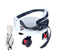 Base Sac Golf Support Portable avec Roue pivotante 360° et Frein