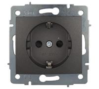 BASE SCHUKO 2P+T GRAPHITE SERIE EUROPE