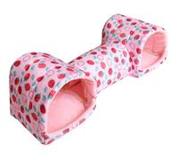 Base secrète pour cobayes - Tunnels doux et chauds pour cobayes - Litière confortable pour hamsters, lapins, furets, chinchillas