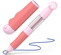 Base Senso 188738 Rollerball Pen (For Writing Beginners, Right And Left-Handed), Pink-Red