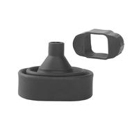 Base Snoot en caoutchouc pour lampes de poche d'appareil photo Contrôle précis de la lumière améliore la photographie pour divers scénarios Snoot en caoutchouc
