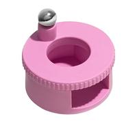 Base : solide et portable, universel, antidérapant, force magnétique élevée avec poignée ergonomique, aimant de polissage des ongles pour femme, fournitures de beauté, unité d'art professionnelle pour