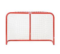 Crosse GENERIQUE Base streethockey 74621 buts de hockey avec crosses et palet rouge 81 cm