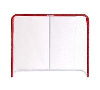 Base Streethockey 50" (127 x 107 x 66) I Pliable I Cadre en métal I Palet Jardin I Bulle de hockey & palcks, rouge et blanc, pouces