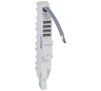 Base support à fils HX³ pour répartition horizontale en armoire XL³ des DX³ unipolaire phase L2 avec 1 module par pôle