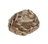 Base Système de cheveux humains à peau Ultra fine, Base sans nœuds, prothèse capillaire indétectable for hommes Remplacement Système(7x9)