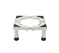 Base Télescopique pour Meubles Socle Lave Linge portable 42-68cm Réglable Base de Réfrigérateur Socle de Frigo Sèche-linge Coussin Antidérapant 4 Pieds à Usage Intensif