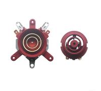 Base Thermostat Bouilloire Électrique Commutateur Température Connecteur Sécurité Arrêt Automatique pour Réparation 1 Set(Red)