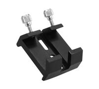 Base universelle à queue d'aronde avec 2 trous, support de montage en métal pour pointeur et accessoires de vue (4,2 x 3,9 x 2 cm)