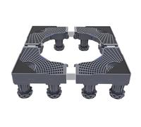 Base universelle anti-vibration pour machine à laver avec pieds solides - Kit d'empilage universel pour sèche-linge/machine à laver/lave-vaisselle