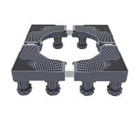 Base universelle anti-vibration pour machine à laver avec pieds solides - Kit d'empilage universel pour sèche-linge/machine à laver/lave-vaisselle