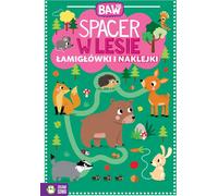 BASE VERTE S'amuser. Une promenade dans la forêt. Puzzles et autocollants 09840