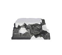 Base Village Montagnes Neige : 26x23cm, Plastique