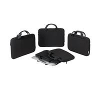 Base XX Housse pour ordinateur portable Sleeve Plus 15-15,6" Mousse polyuréthane robuste Noire