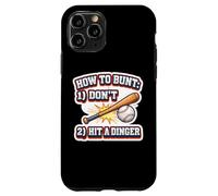 Baseball Amusant : Comment démarrer 1 Ne Pas 2 Frapper Un Dinger Coque pour iPhone 11 Pro