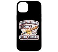 Baseball Amusant : Comment démarrer 1 Ne Pas 2 Frapper Un Dinger Coque pour iPhone 14 Plus
