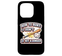 Baseball Amusant : Comment démarrer 1 Ne Pas 2 Frapper Un Dinger Coque pour iPhone 15 Pro
