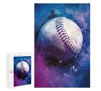 Baseball Art Print Puzzle 1000 Pièces Educa Jouet en Bois Cadeau Unique Décoration Intérieure Jeu Éducatif Challenge Toy Adultes Et Enfants À Partir De 14 Ans 1000 PCS