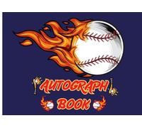 Baseball Autograph Book: Collect Signatures and/or Photos of Professional Players or Teammates.: For Sports Fans, Coaches, or Teams.