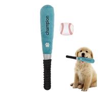 Baseball Bat Dog Toy Toy - Toys D'enrichissement De Chien Intrack-in, Puppy Disting Toys | Toy À Mâcher Pour La Dentition Des Chiots, Conception De Chauve-souris De Baseball Pour Chiot De Race Moyen E