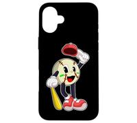 Baseball Batte de Baseball Sport Coque pour iPhone 16 Plus
