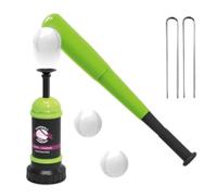 Baseball Batting Tee, Portable Training Stand, Outdoor Play Equipment Texture, Fun Sports Gear with Pattern, T Shaped Tool with Stylish Design, Home Accessories for Summer Camp Daily Commute Sport Use