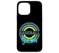 Baseball Brother avec cercles de baseball modernes Coque pour iPhone 13 Pro Max