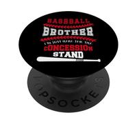 Baseball Brother est là pour Un Stand de Concession PopSockets PopGrip Adhésif