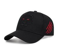 Baseball Cap Back Animal Animal Hat de Baseball Classic Black Hip Hop Hat Camilier d'été Capeur de pêche légers Men pêche légers Femmes pour Un Usage Quotidien, Activités en Plein air, Sports